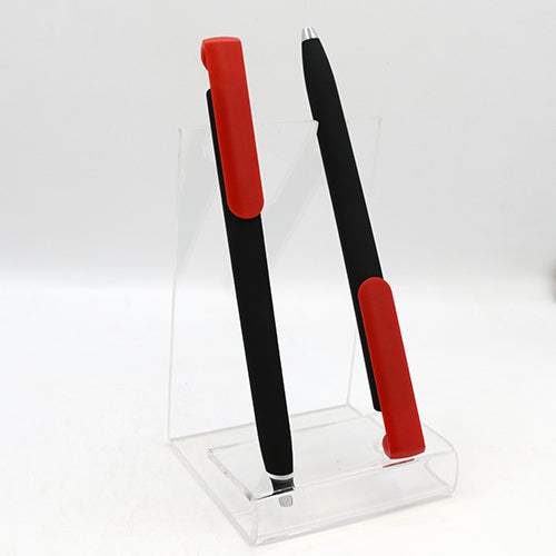 Black/Red Plastic Pen