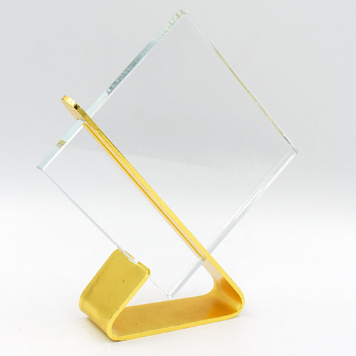Diamond Shaped Crystal Award