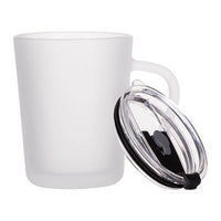 Frosted Sublimation Mug with Lid