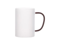 FRM - Grey  - Frosted Glass Mug