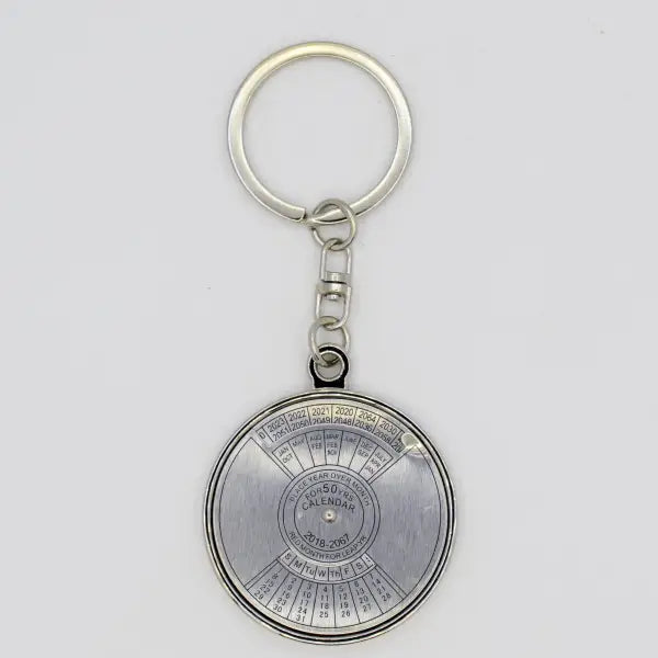 50 Years Calendar Keychain