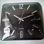Black Wall Clock