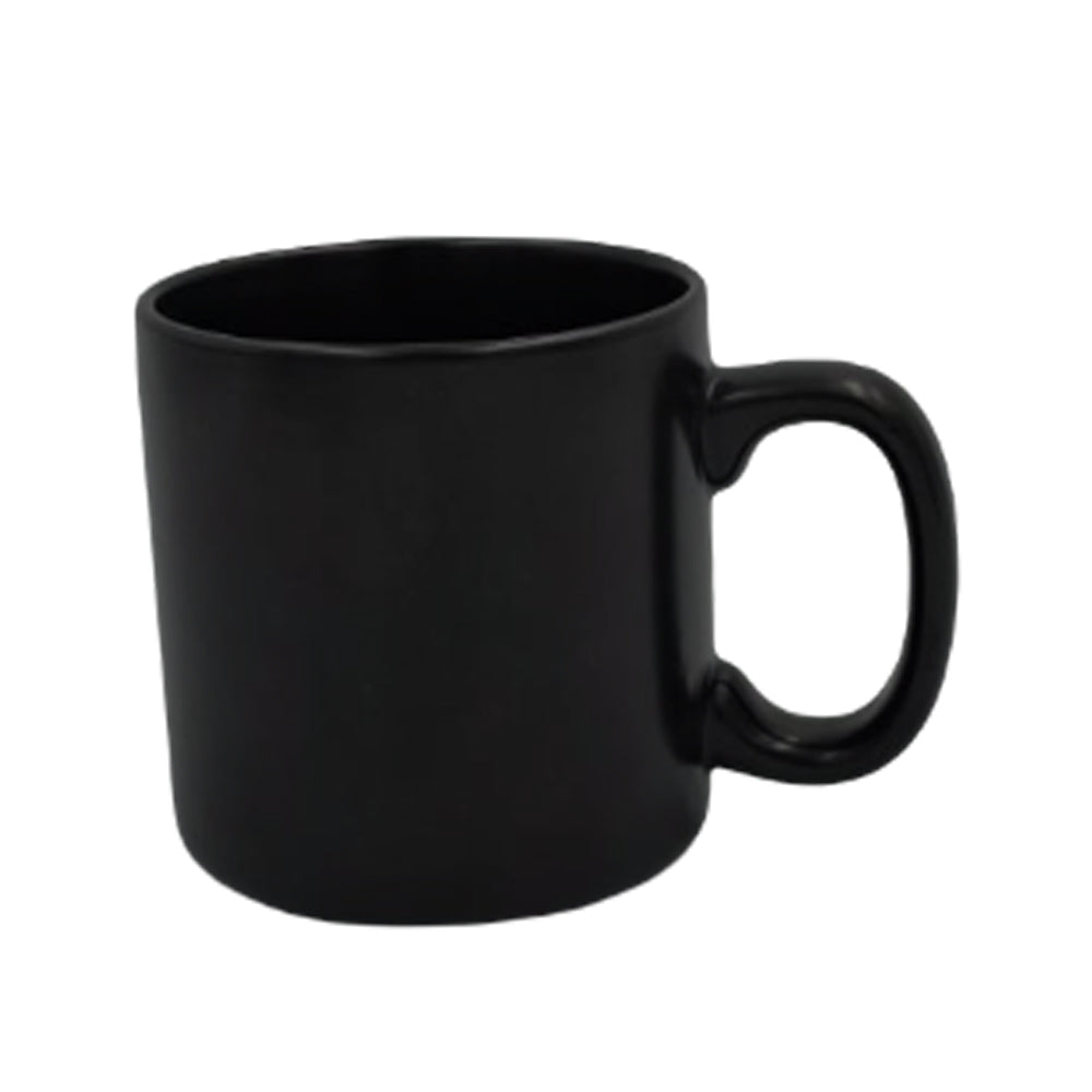 Mug.no.881 Black Matt Large Ceramic Mug