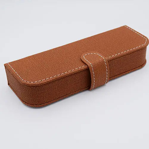 Aesthetic Brown Pen Box