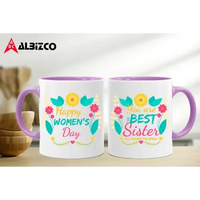 Ceramic Mugs - Women’s Day Special - Best Sister /