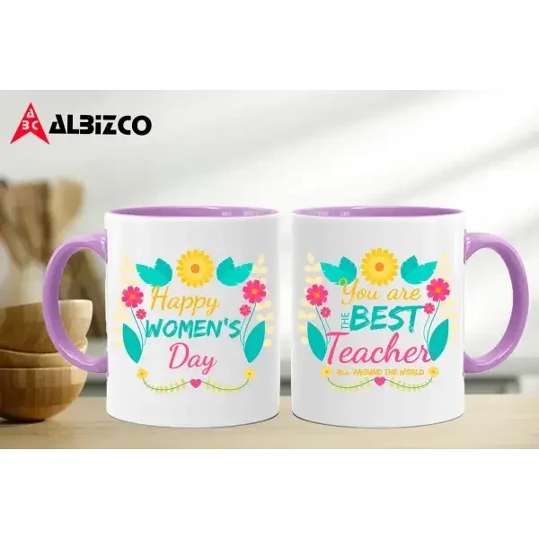 Ceramic Mugs - Women’s Day Special - Best Teacher /