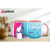 Ceramic Mugs - Women’s Day Special - Best Wife / Pink - mugs