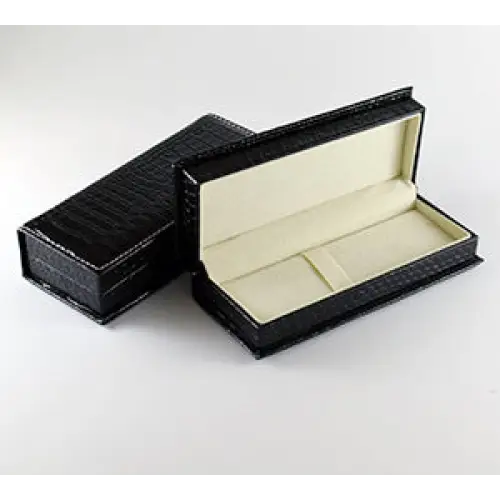 Fountain Pen Black Leatherette case - simple