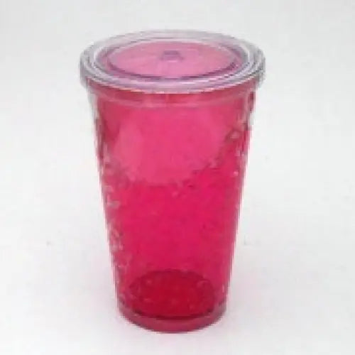 Pink Plastic Tumbler - simple