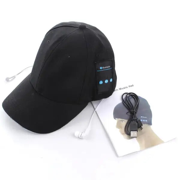 Wireless Bluetooth Baseball Style Hat - simple