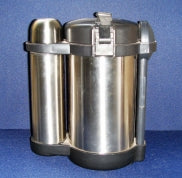 XD-6813- Travelling Lunch box with Stainless Steel flask