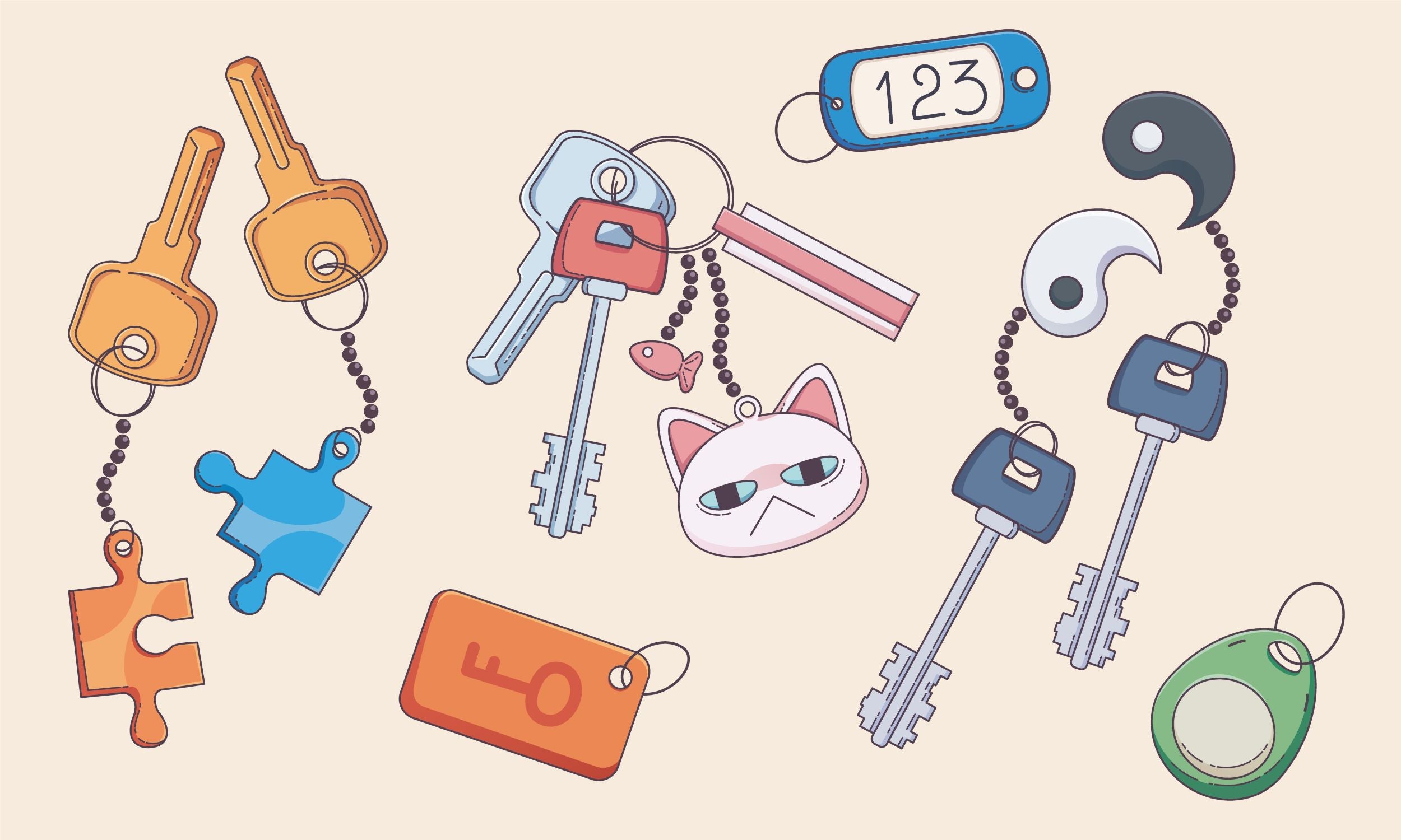 What Your Keychain Reveals About You
