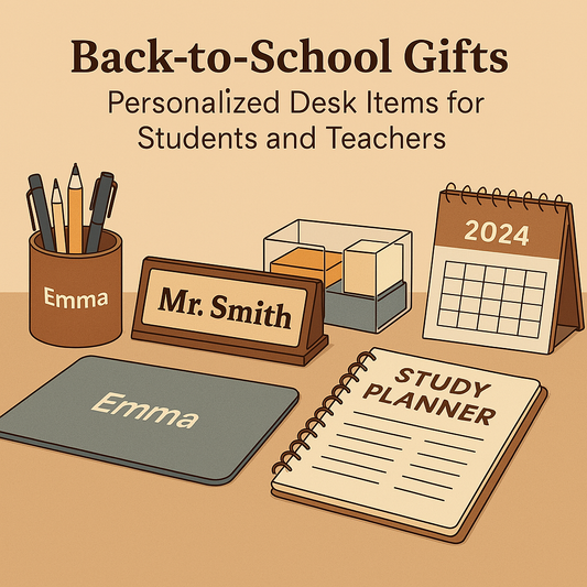 Back-to-School Gifts: Personalized Desk Items for Students and Teachers