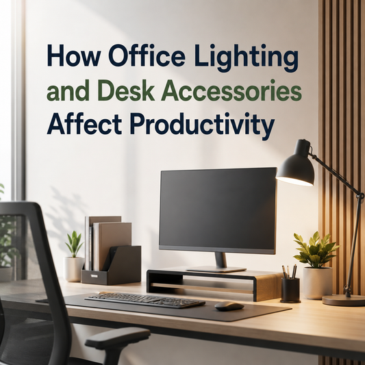 How Office Lighting and Desk Accessories Affect Productivity
