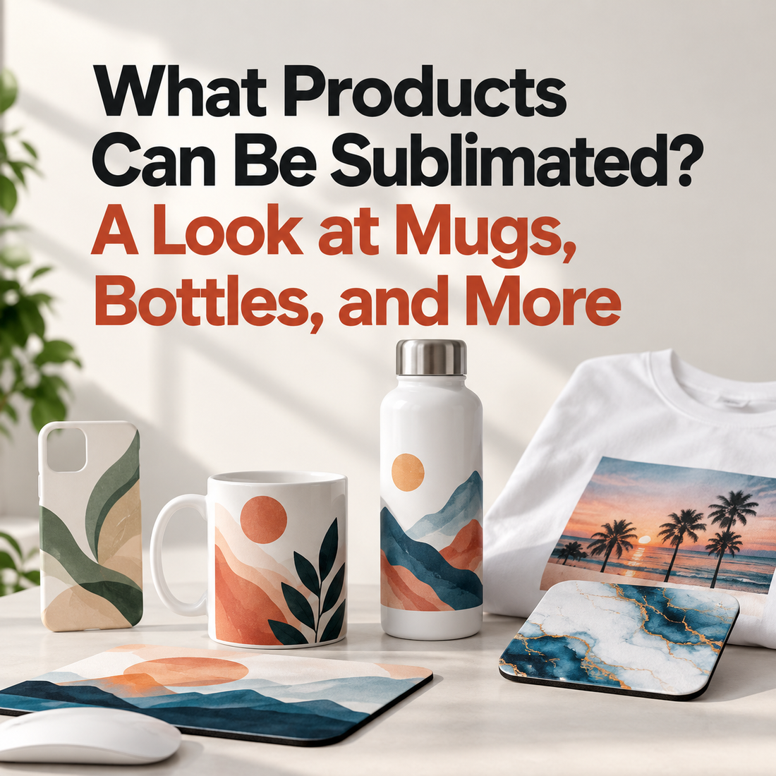 What Products Can Be Sublimated? A Look at Mugs, Bottles, and More