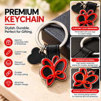 Black Butterfly Keychain