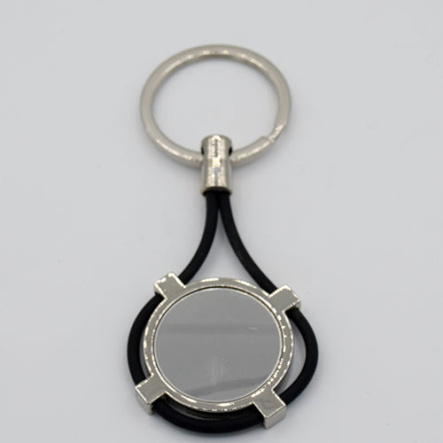 Round Mirror Keyring