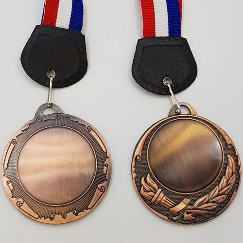 Round Brass Medal