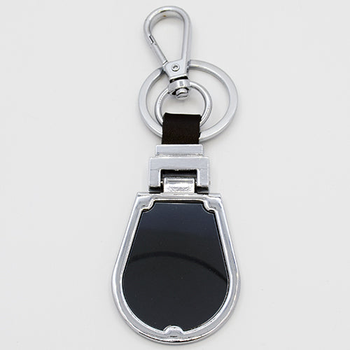 Metal Keychain Black