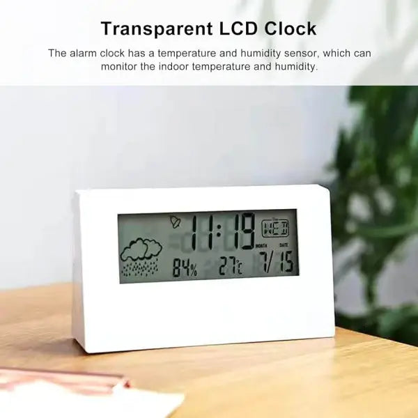 LED Table Clock | Modern Timepiece for Home and Office