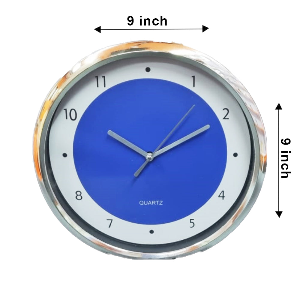 Blue Wall Clock