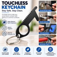 Touchless Door Opener Keychain