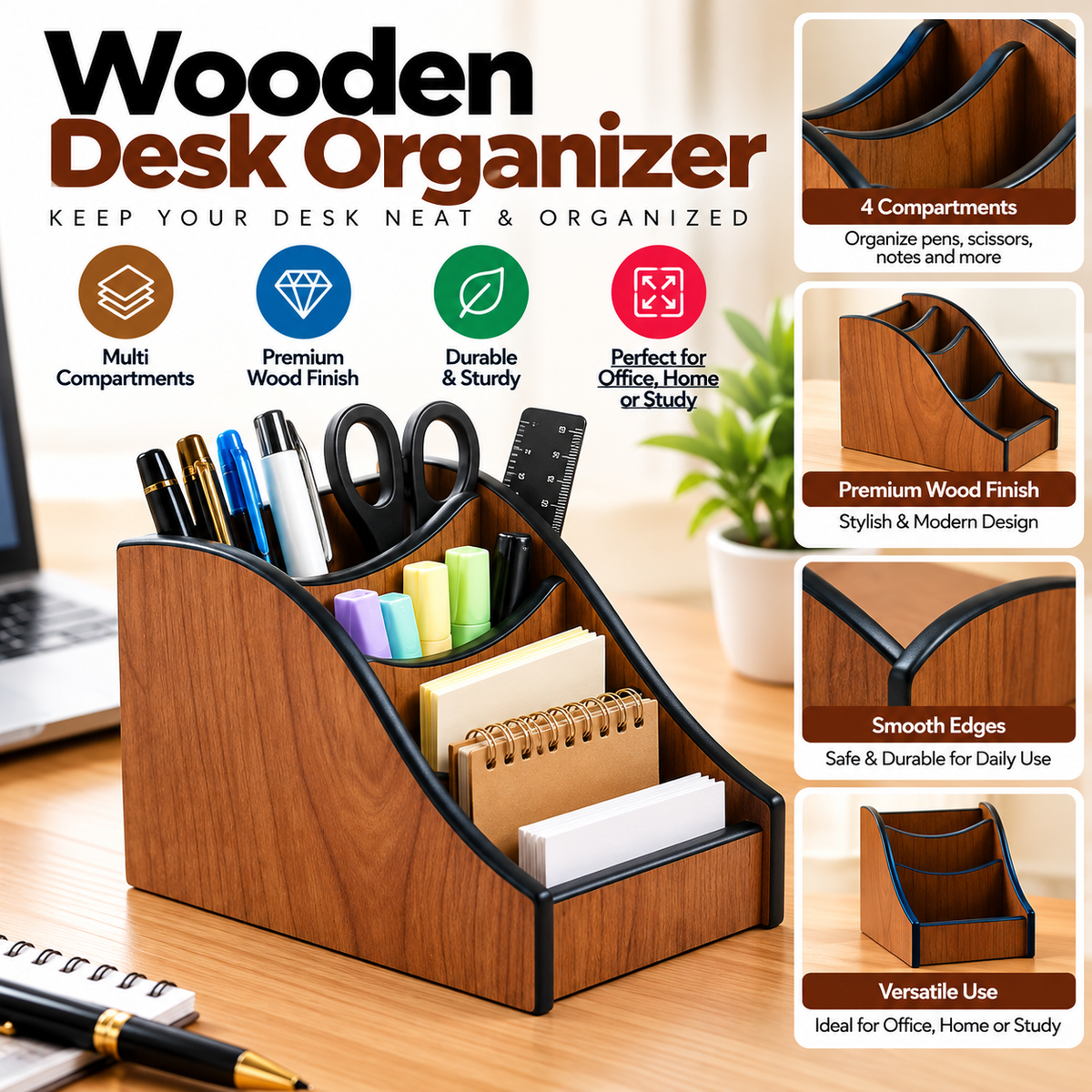 2005- Pen Holder with Stairs Design