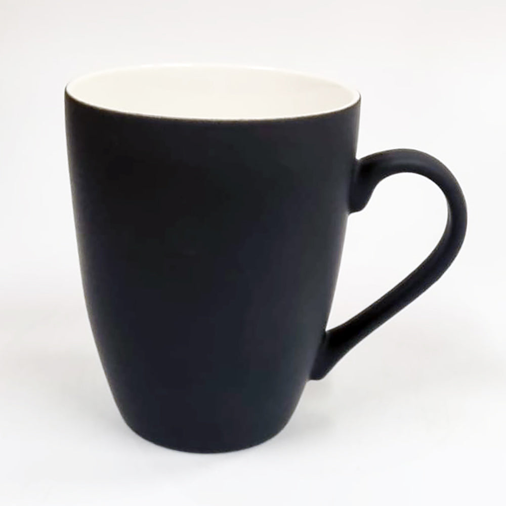 Matt Black Fine Bone China Mug