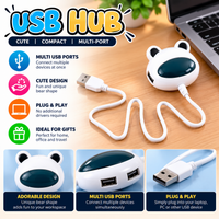 Bear-shaped USB Hub