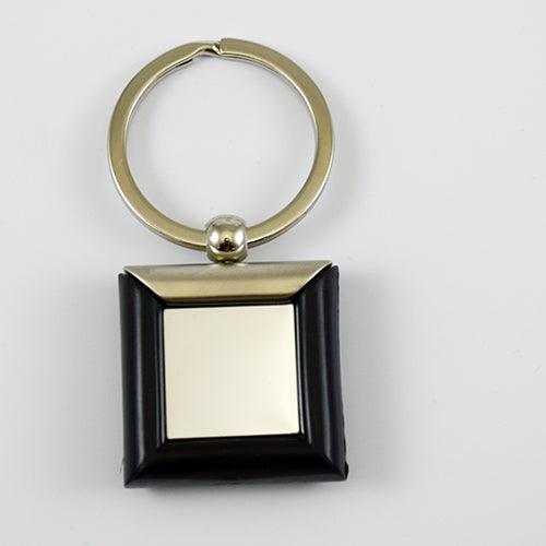 Square Metal Sublimation Keychain