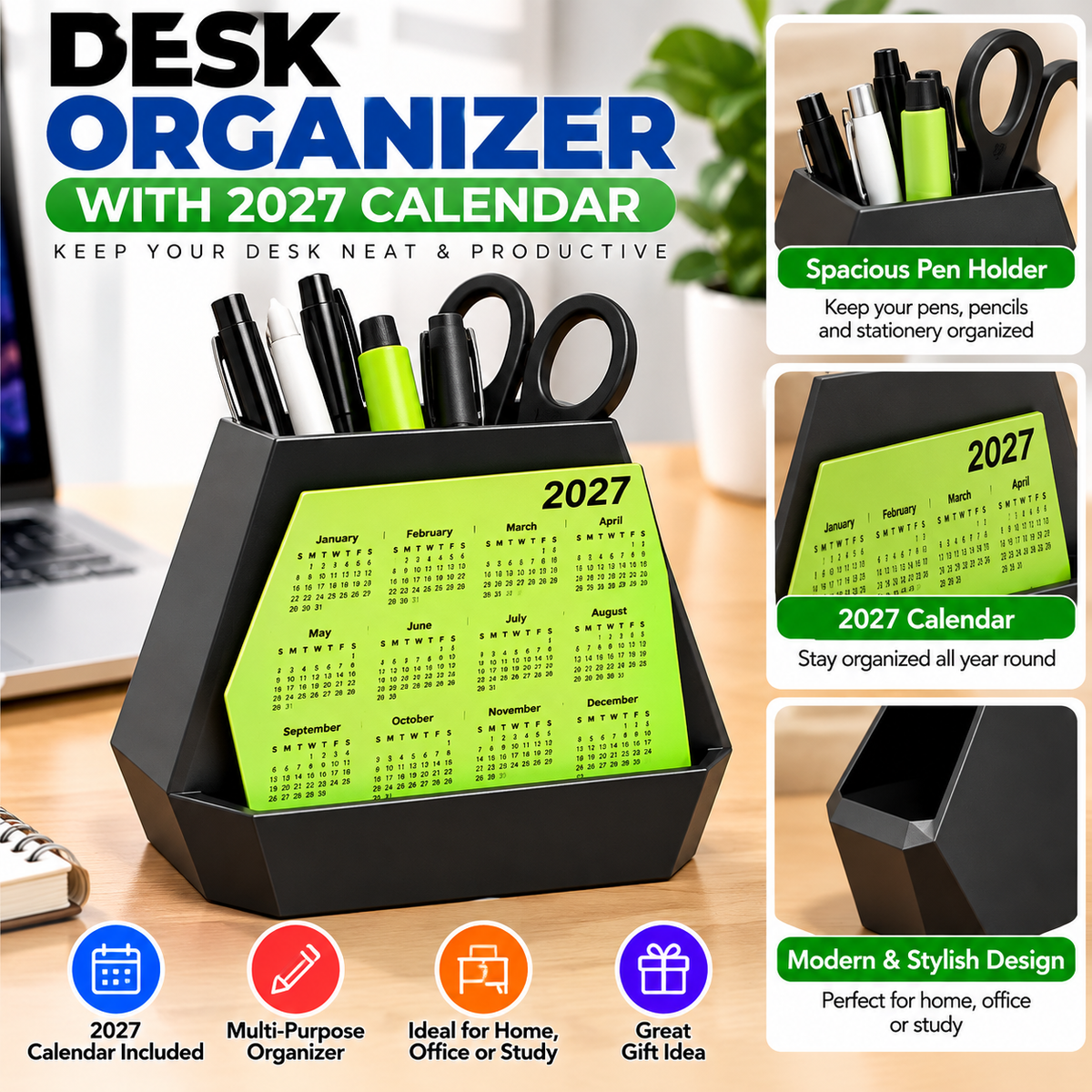 SD-8260- Hexagonal Pen Holder
