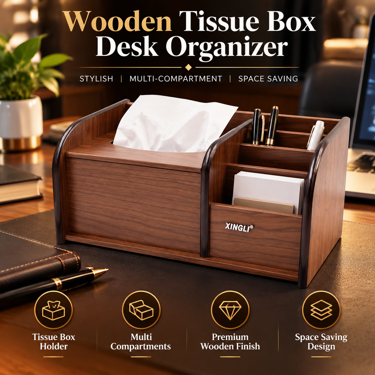 Wooden Organizer X-5083-2