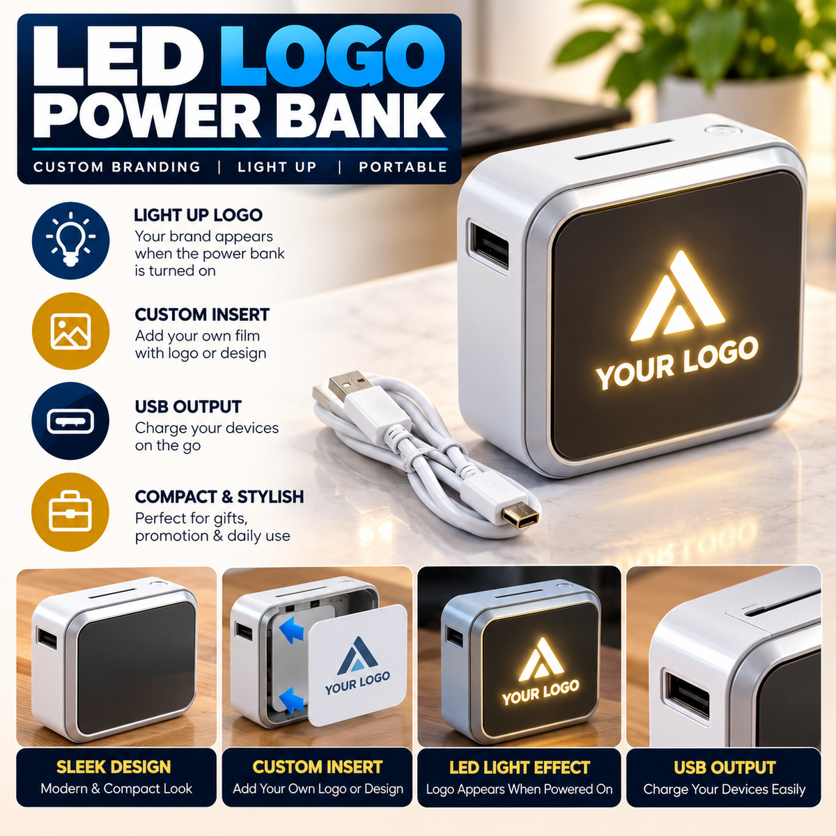 Digital Power Bank 4400 mAH