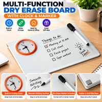 M1201-Table Clock + Writing Board