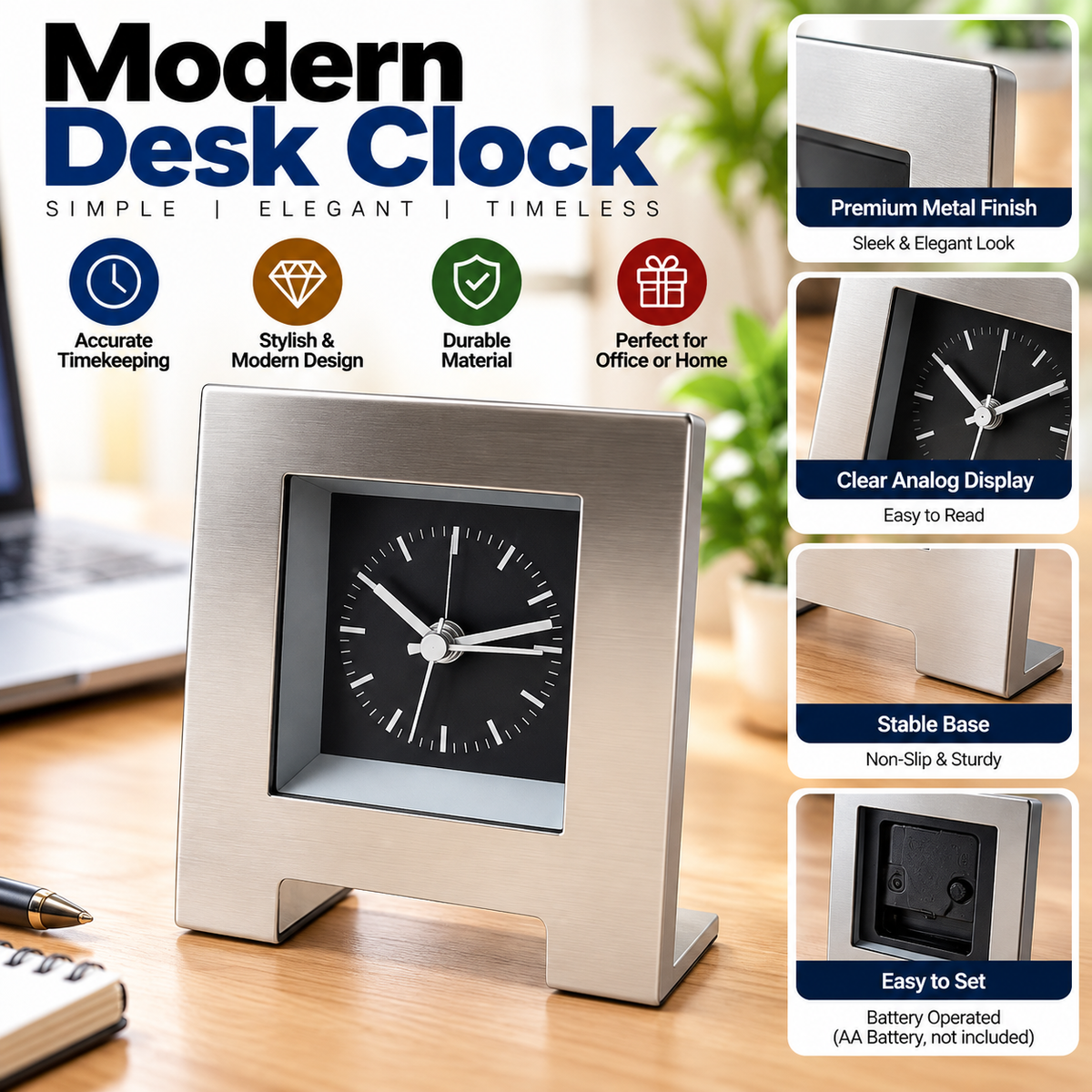 HC-2402- Table Clock
