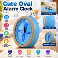 OL-0900- Oval Table Clock