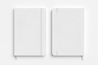 white cover and compact A5 size