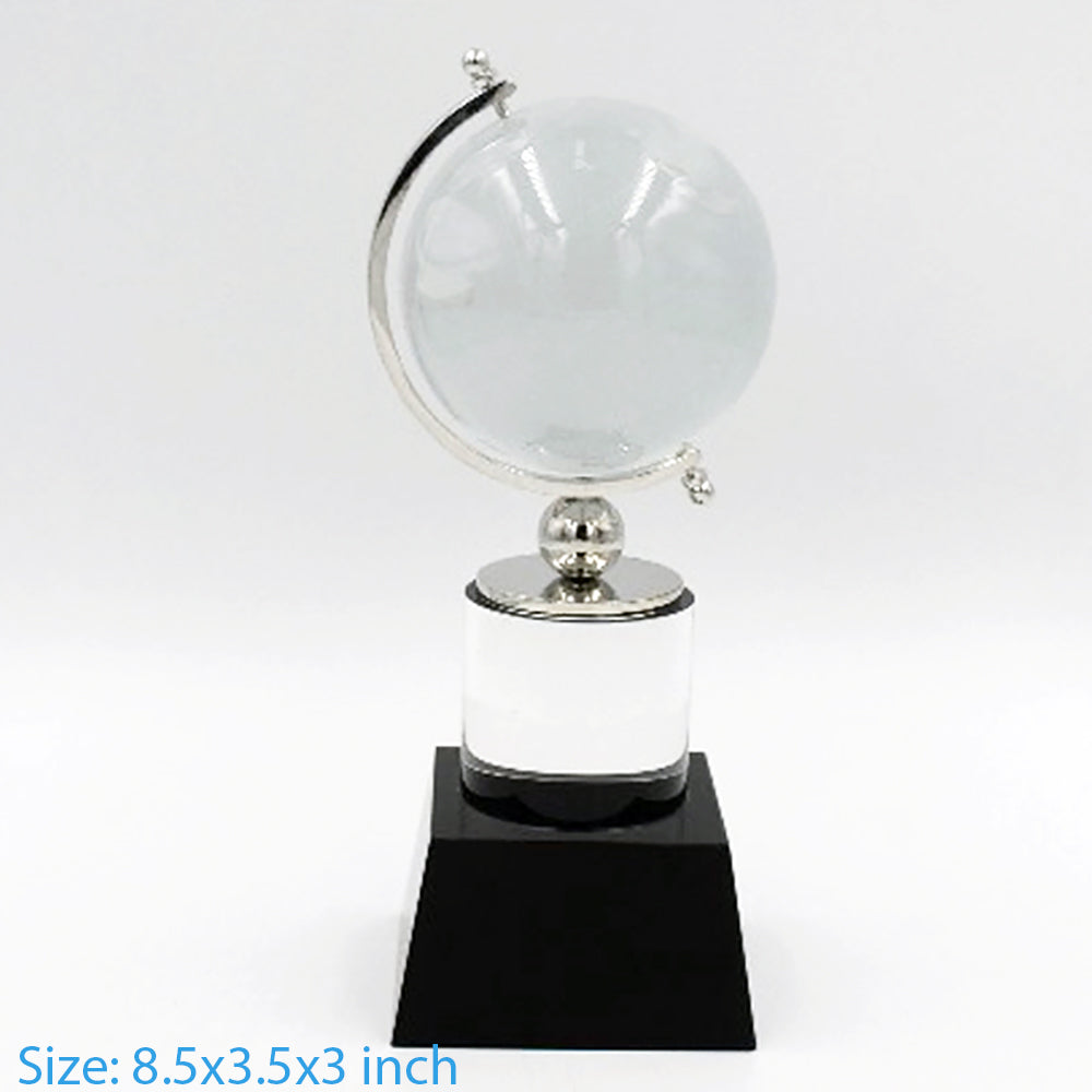 Crystal Shield with Globe