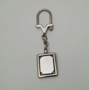 Square Mirror Keychain