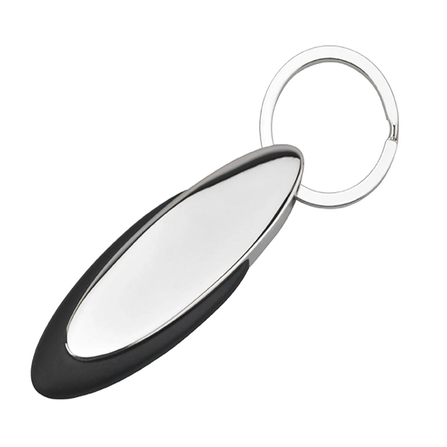 Plain Oval Keyring