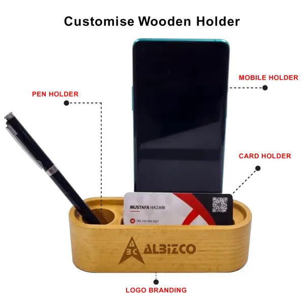 Wooden Phone Holder