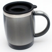 STAINLESS STEEL TEA OR COFFEE MUG