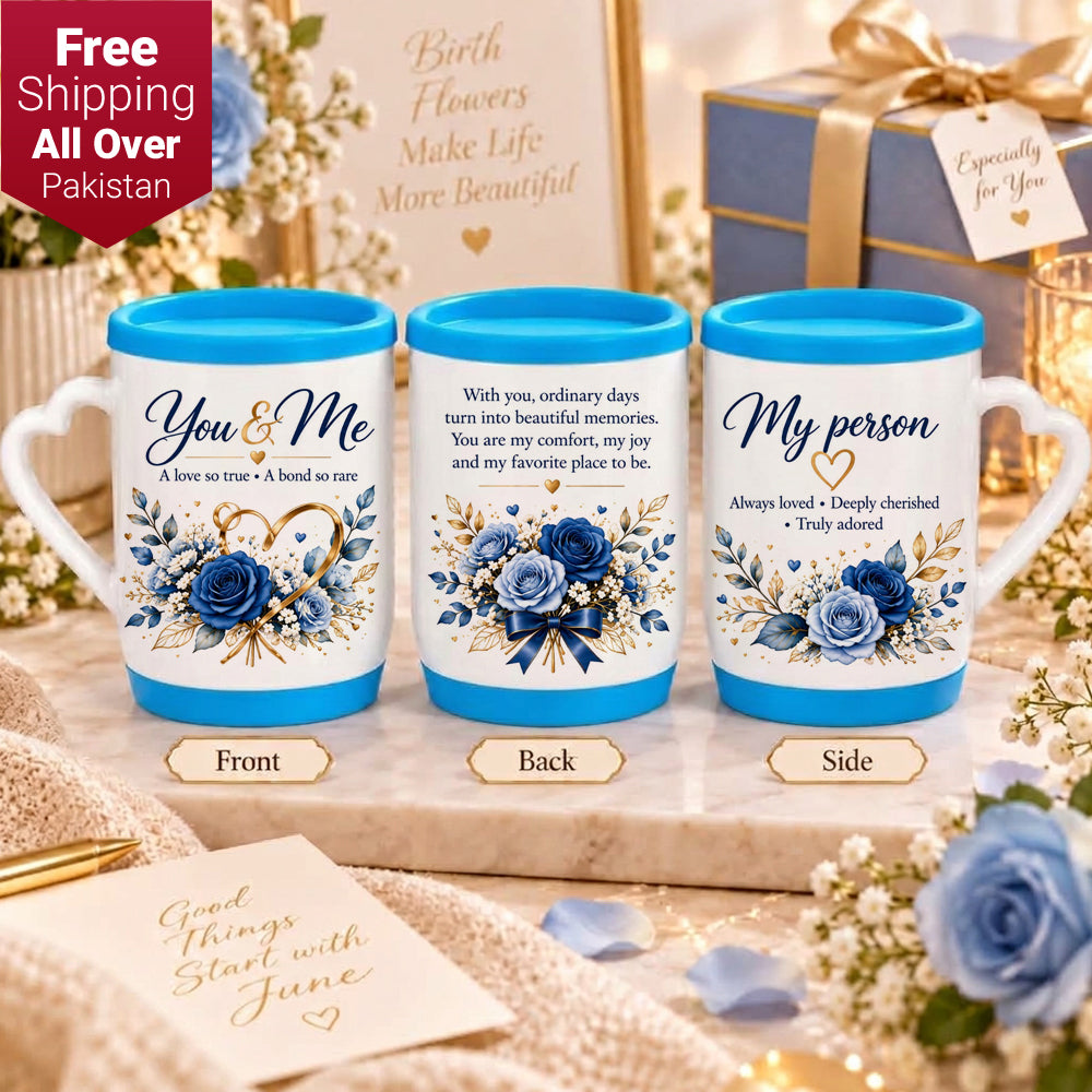 You & Me - My Person Romantic Ceramic Printed Mug