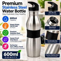 Stainless Steel Sports Bottle