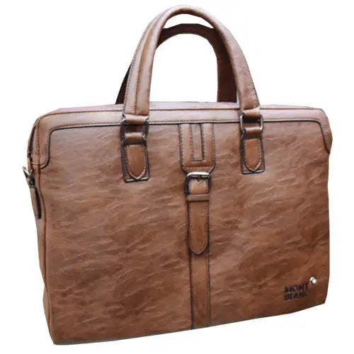 Brown Office Leather Bag