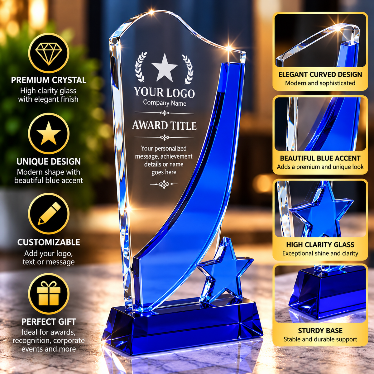 Blue Glass Star Award