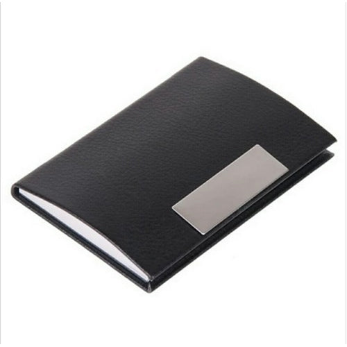 NW-253 - Black Leather Card Holder