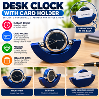 AB-9806- Table Clock + Card Holder