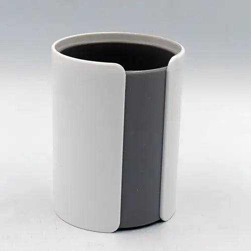 DG-6905- White and Gray Pen Holder - simple