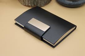 NW-247 - Black Leather card Holder
